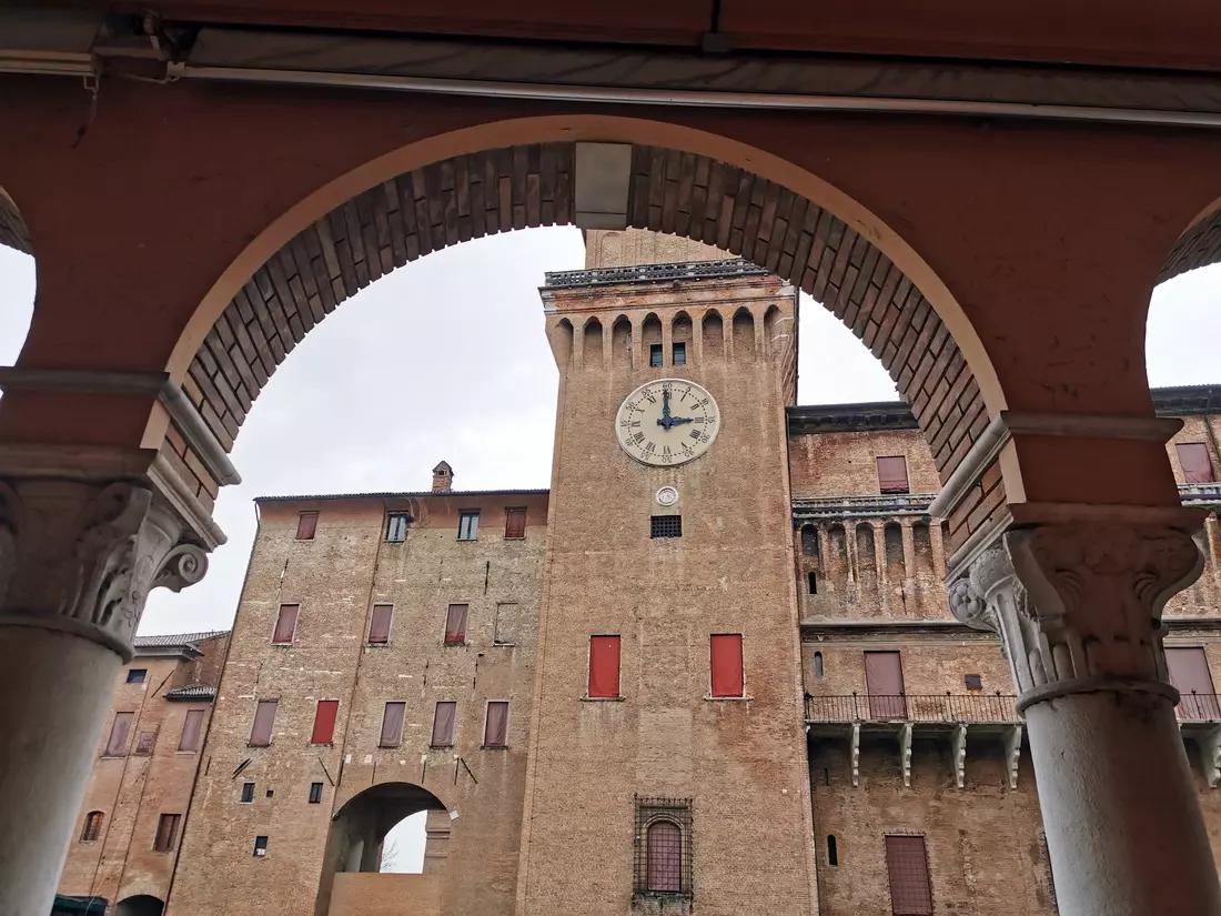 Estense Castle in Ferrara, Italy