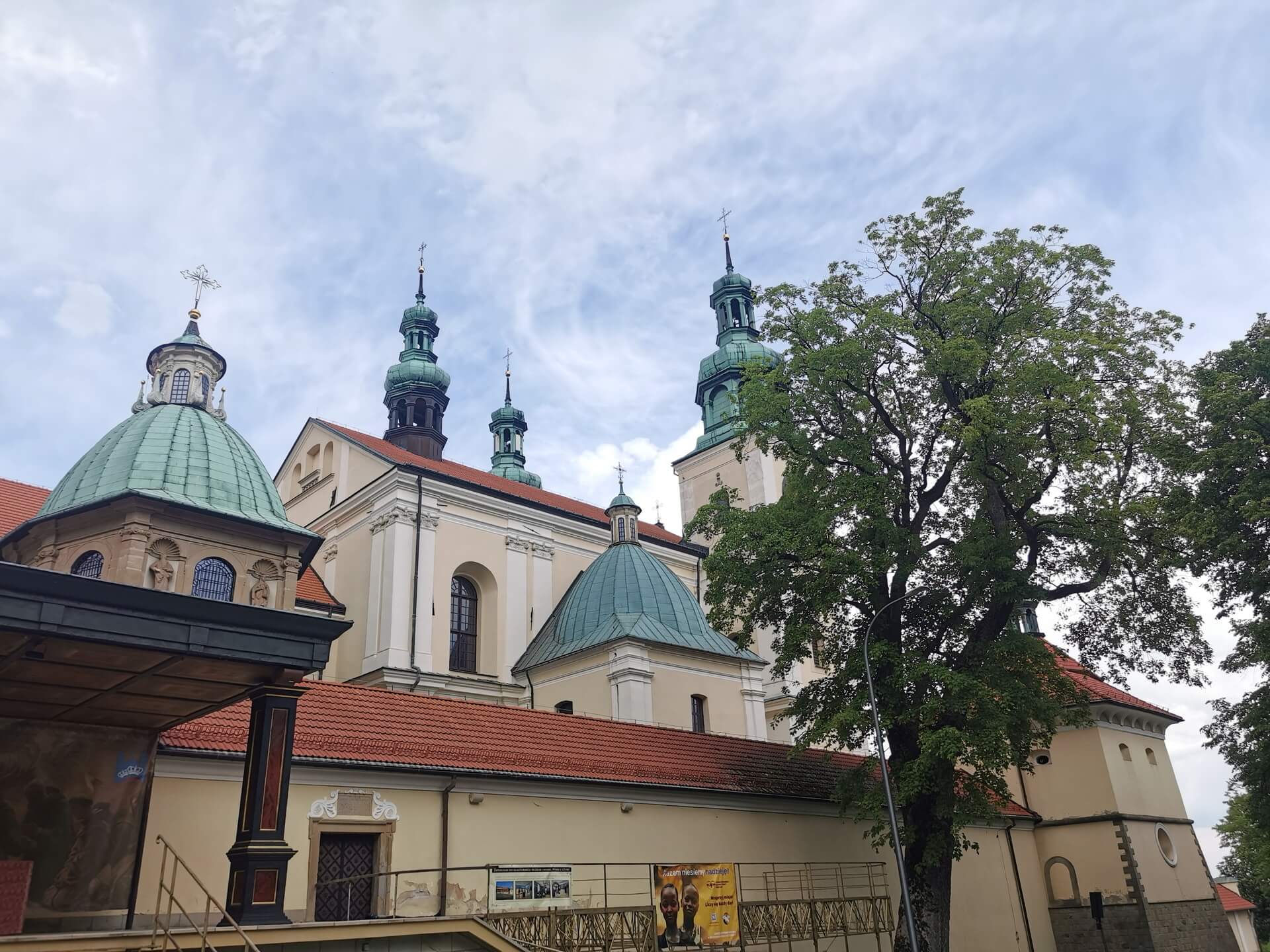 Baroque basilica in Kalwaria Zebrzydowska