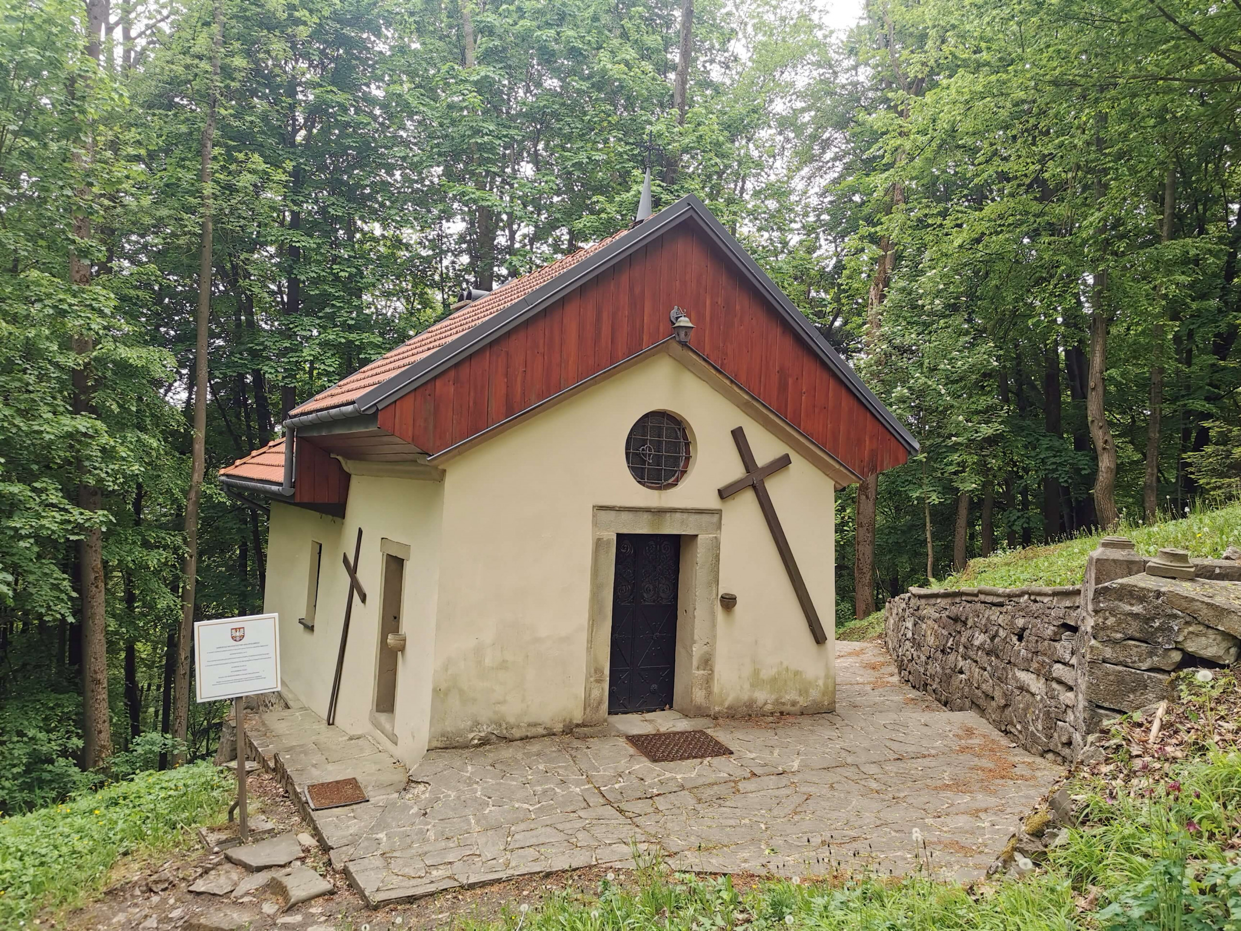 small chapel near the monastery in Kalwaria Zebrzydowska